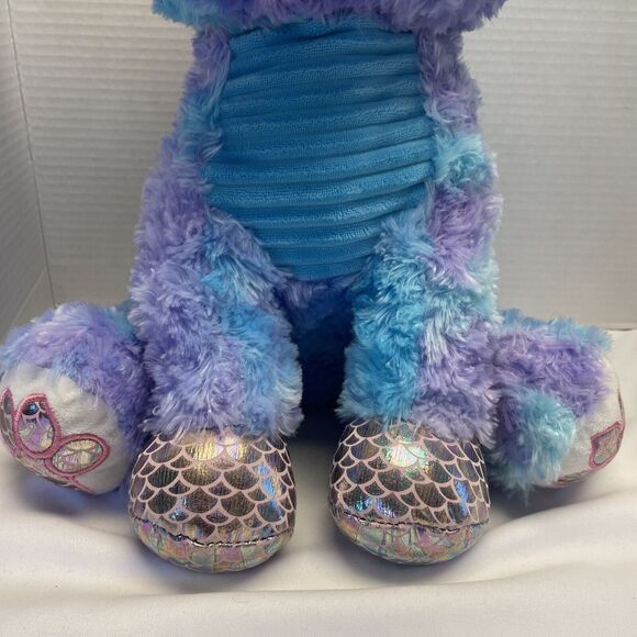 Spark Create Much Loved  Imagine Blue Purple Plush Cat Cute Sparkly Eyes - Picture 5 of 14